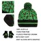 Minecraft Creeper All-Over Print Youth 2-Piece Knit Beanie & Gloves Set